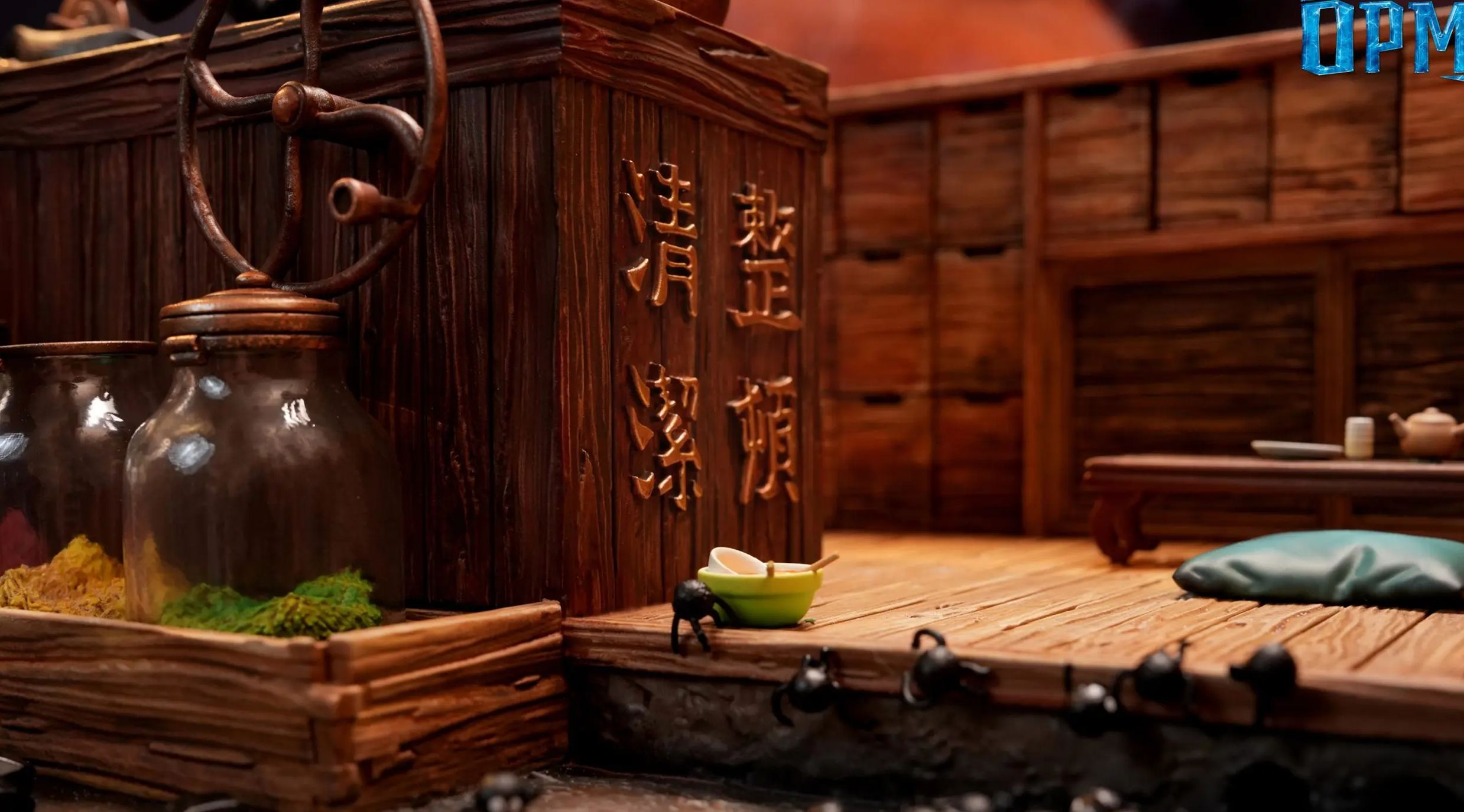 OPM Studio - Kamaji Spirited Away Statue 