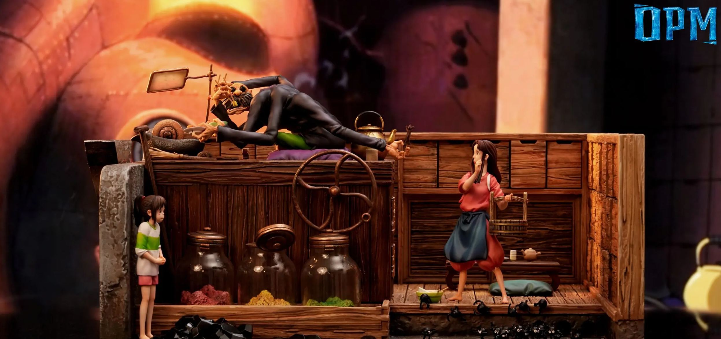 OPM Studio - Kamaji Spirited Away Statue 