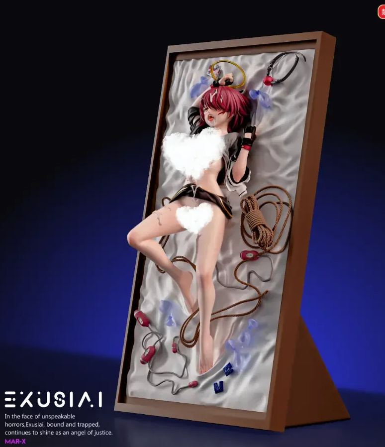 Fish Head Studio - Arknights Display stand Exusiai Statue 