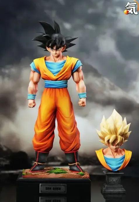 KI Studio - Dragon Ball Son Goku X Tien Shinhan  Statue 