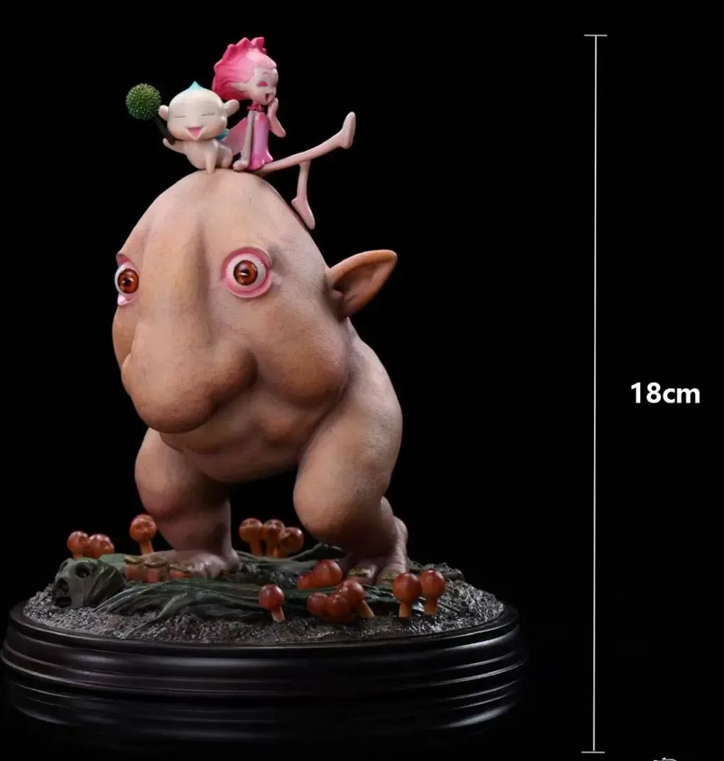 BIHS Studio - Desktop Berserk Illustration Fourth Edition Schnoz with Puck and Ivalera Statue