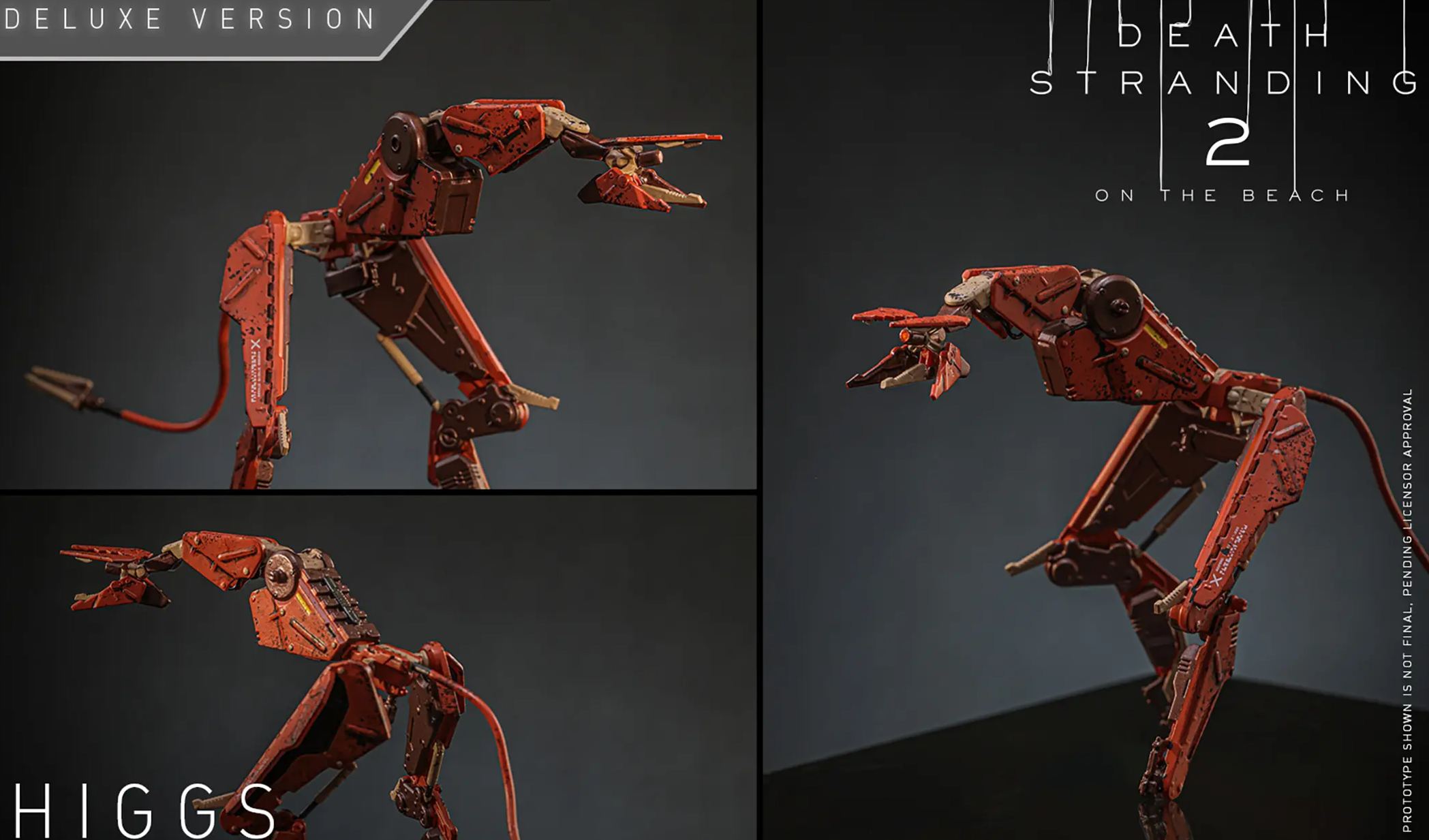 Hottoys - Death Stranding 2: On the Beach Higgs 1/6th scale Collectible Figure VGM79 VGM80 (Licensed) Statue