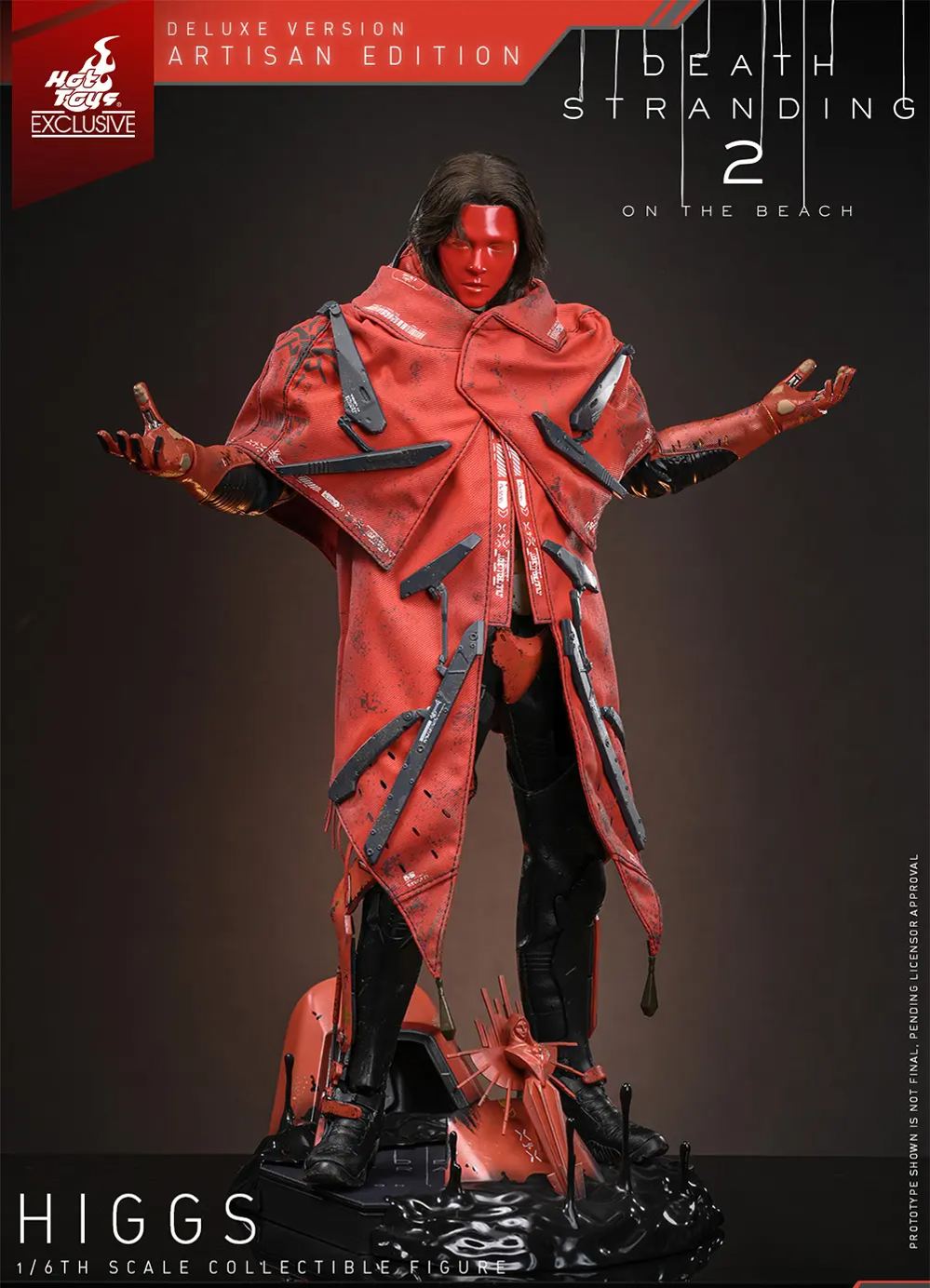 Hottoys - Death Stranding 2: On the Beach Higgs 1/6th scale Collectible Figure VGM79 VGM80 (Licensed) Statue