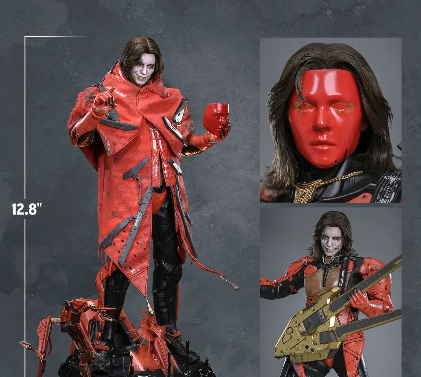 Hottoys - Death Stranding 2: On the Beach Higgs 1/6th scale Collectible Figure VGM79 VGM80 (Licensed) Statue