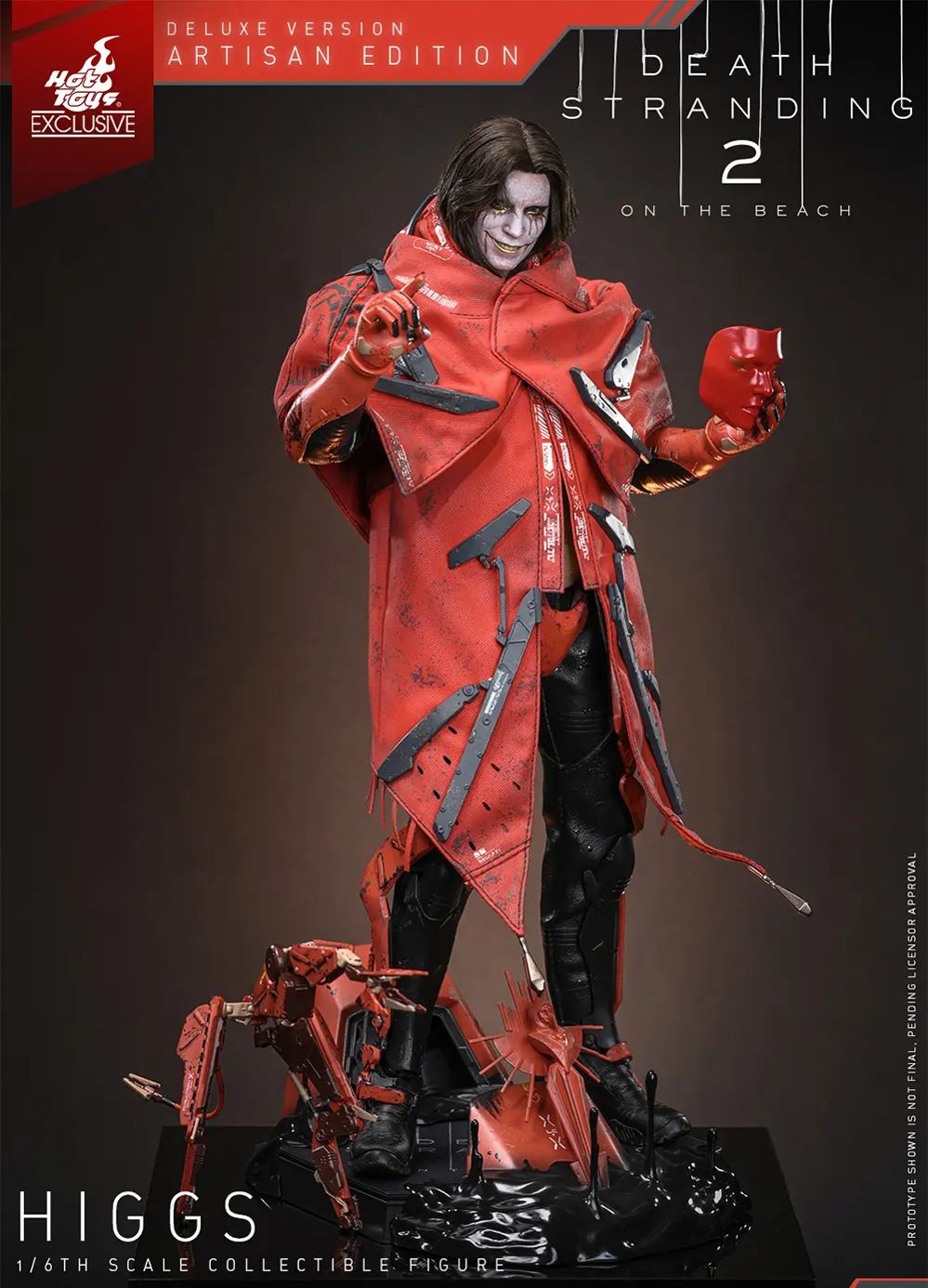Hottoys - Death Stranding 2: On the Beach Higgs 1/6th scale Collectible Figure VGM79 VGM80 (Licensed) Statue