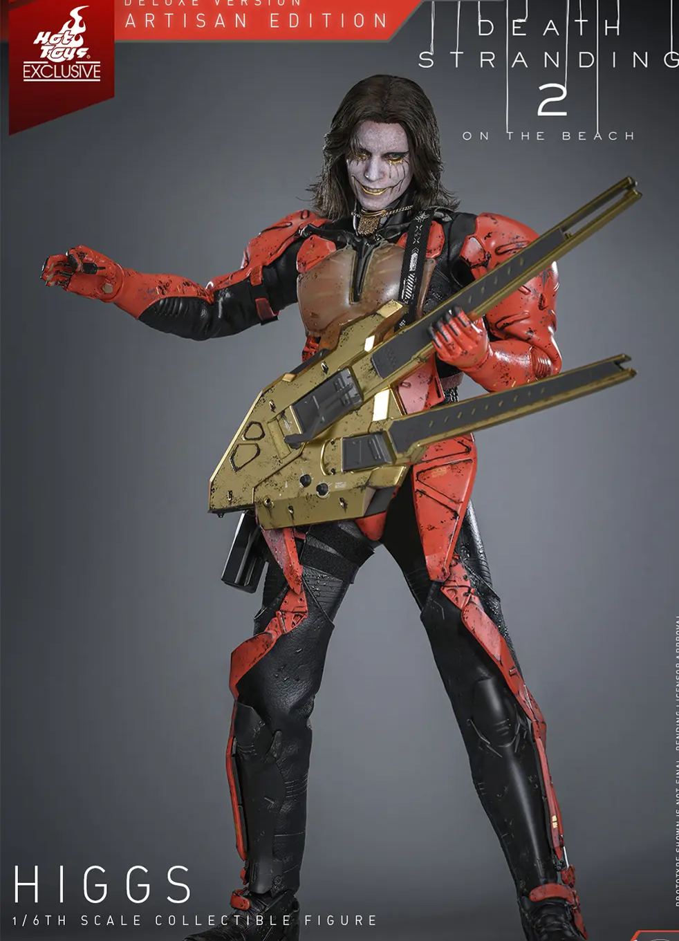 Hottoys - Death Stranding 2: On the Beach Higgs 1/6th scale Collectible Figure VGM79 VGM80 (Licensed) Statue