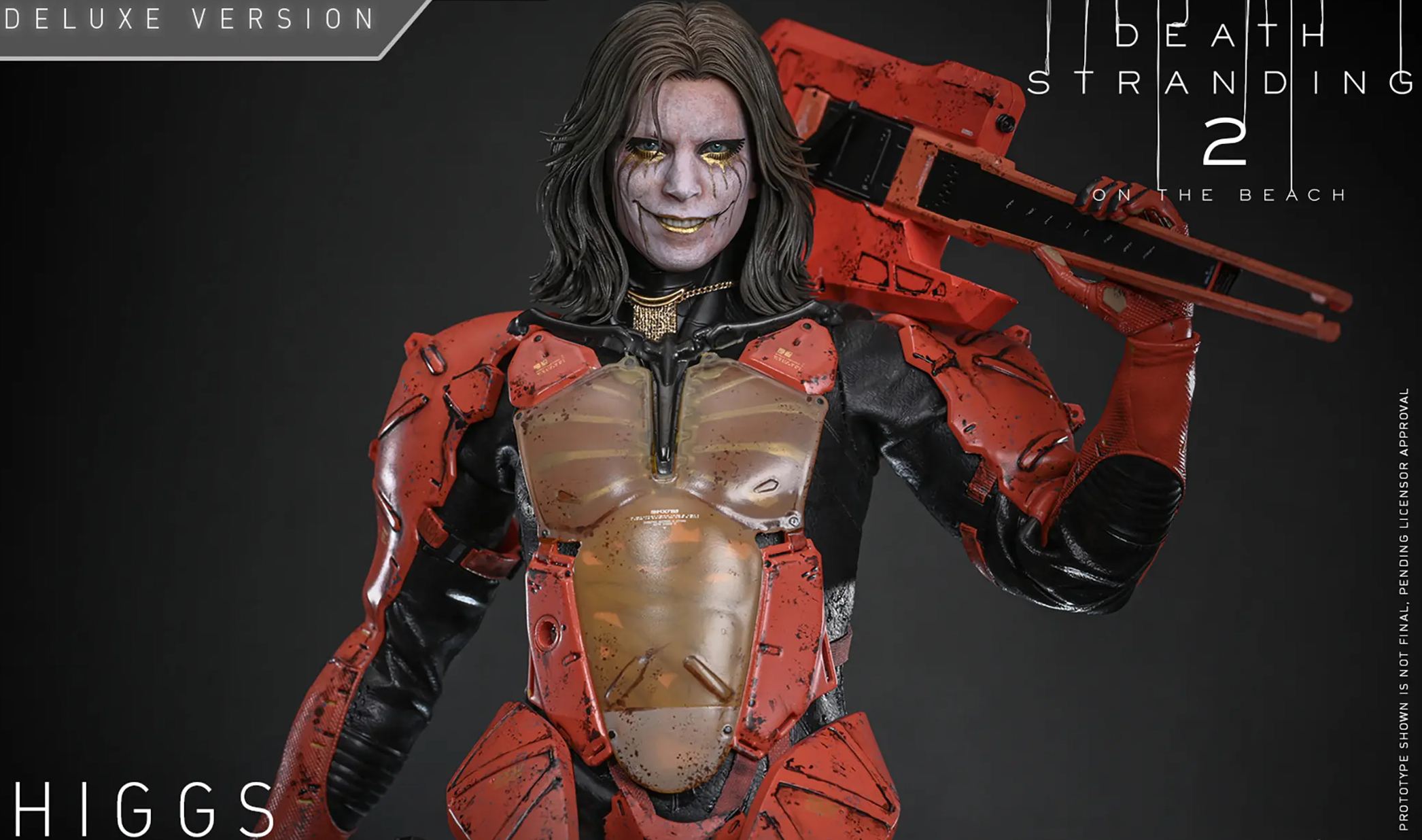 Hottoys - Death Stranding 2: On the Beach Higgs 1/6th scale Collectible Figure VGM79 VGM80 (Licensed) Statue