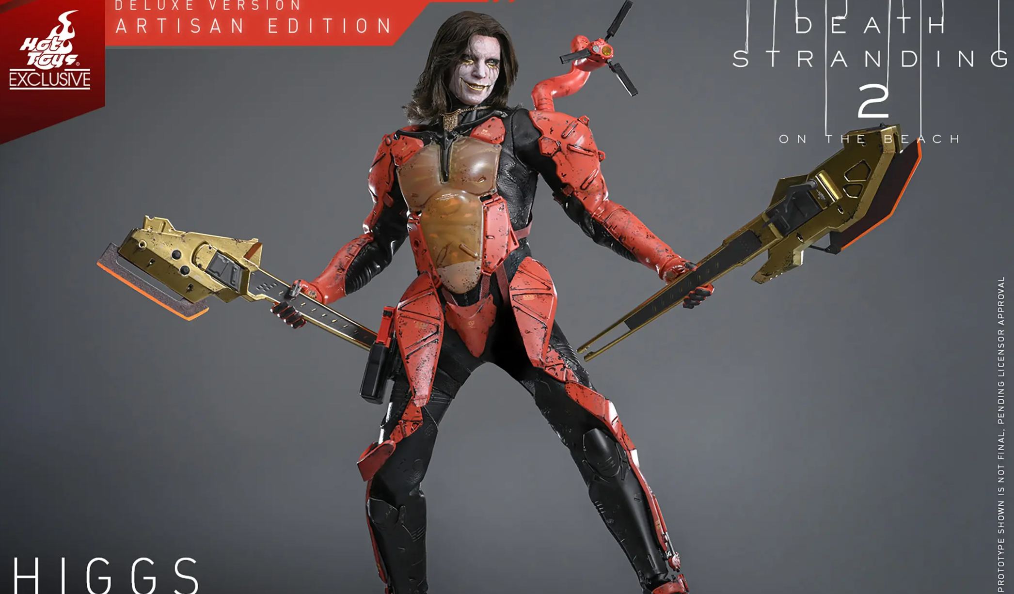 Hottoys - Death Stranding 2: On the Beach Higgs 1/6th scale Collectible Figure VGM79 VGM80 (Licensed) Statue