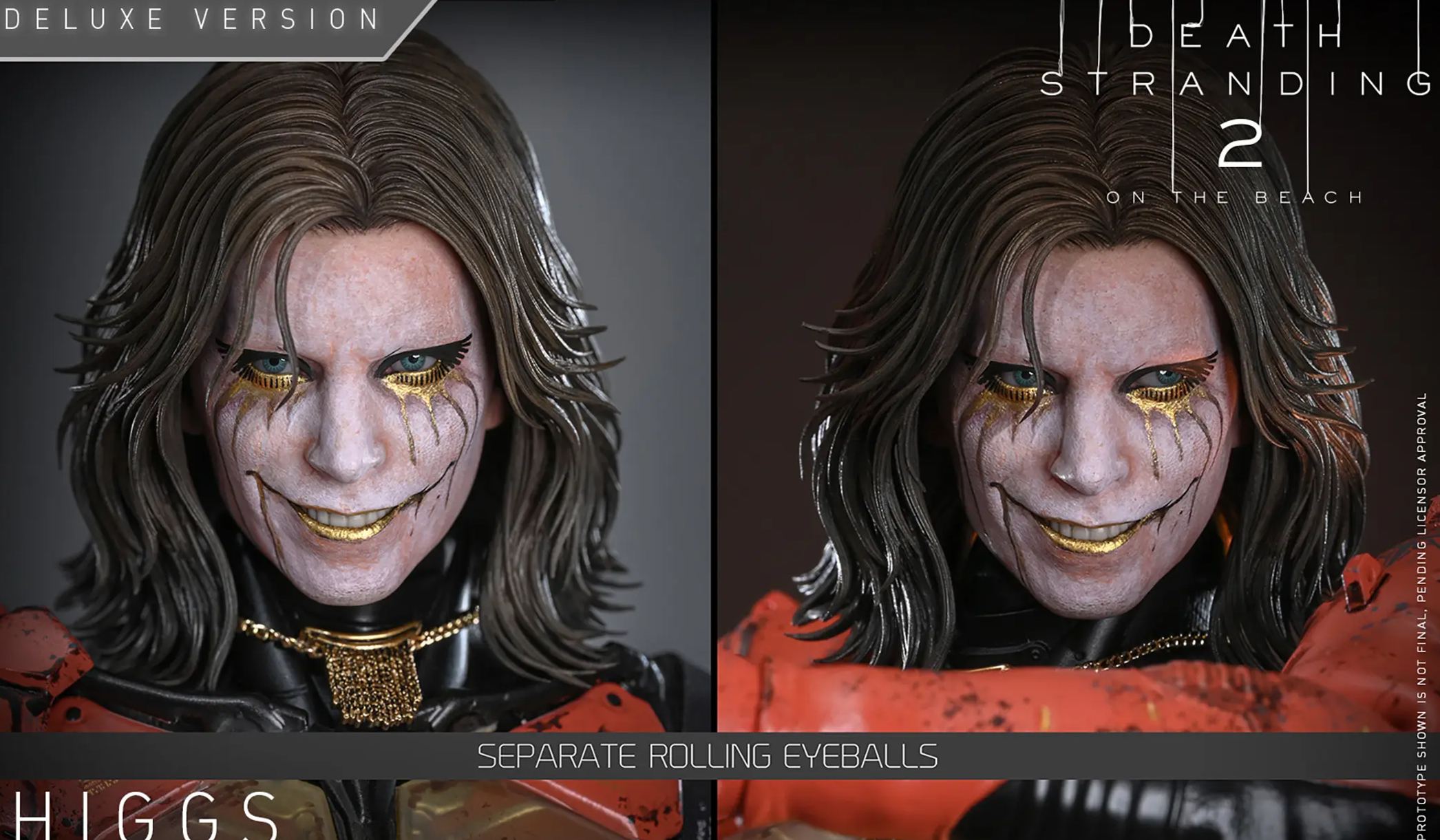 Hottoys - Death Stranding 2: On the Beach Higgs 1/6th scale Collectible Figure VGM79 VGM80 (Licensed) Statue