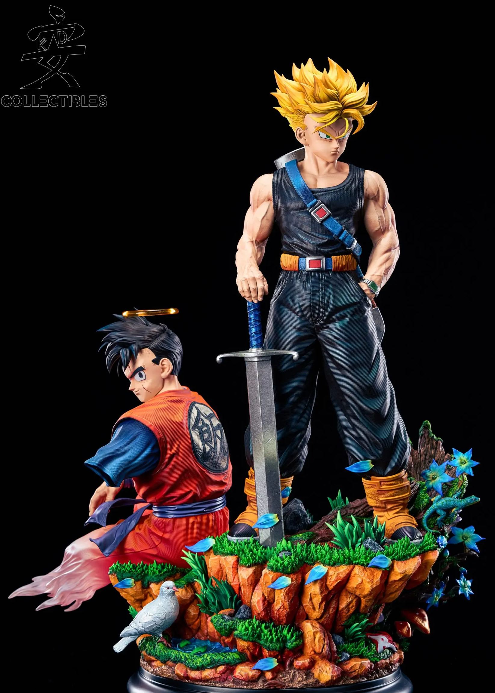 KD Collectibles - Dragon Ball Trunks X Gohan Statue