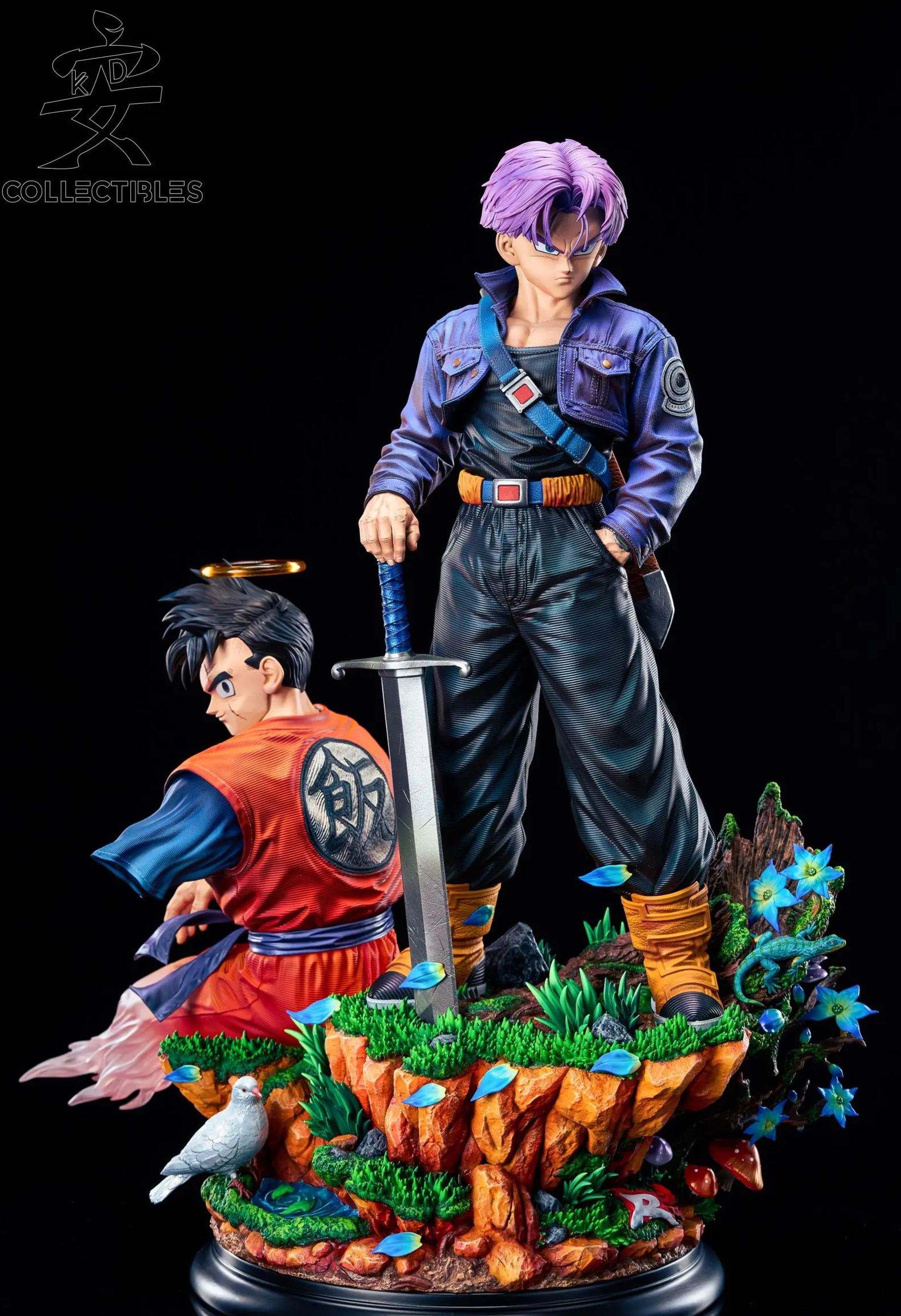 KD Collectibles - Dragon Ball Trunks X Gohan Statue