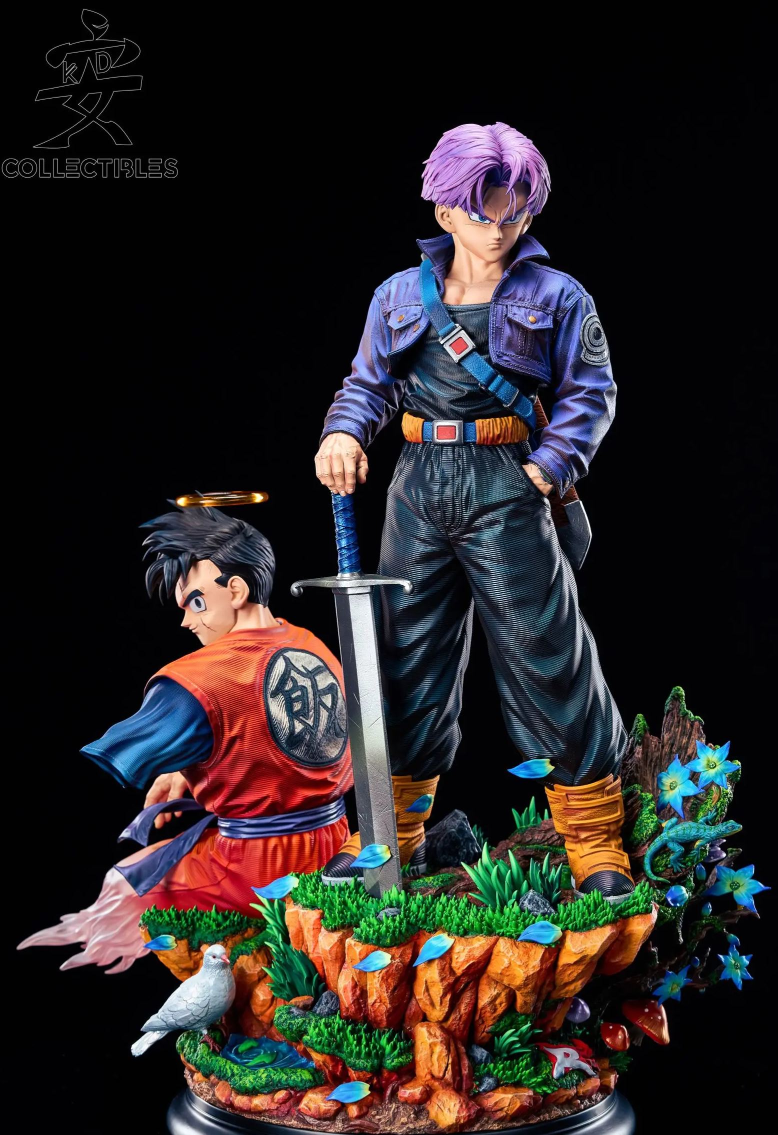 KD Collectibles - Dragon Ball Trunks X Gohan Statue