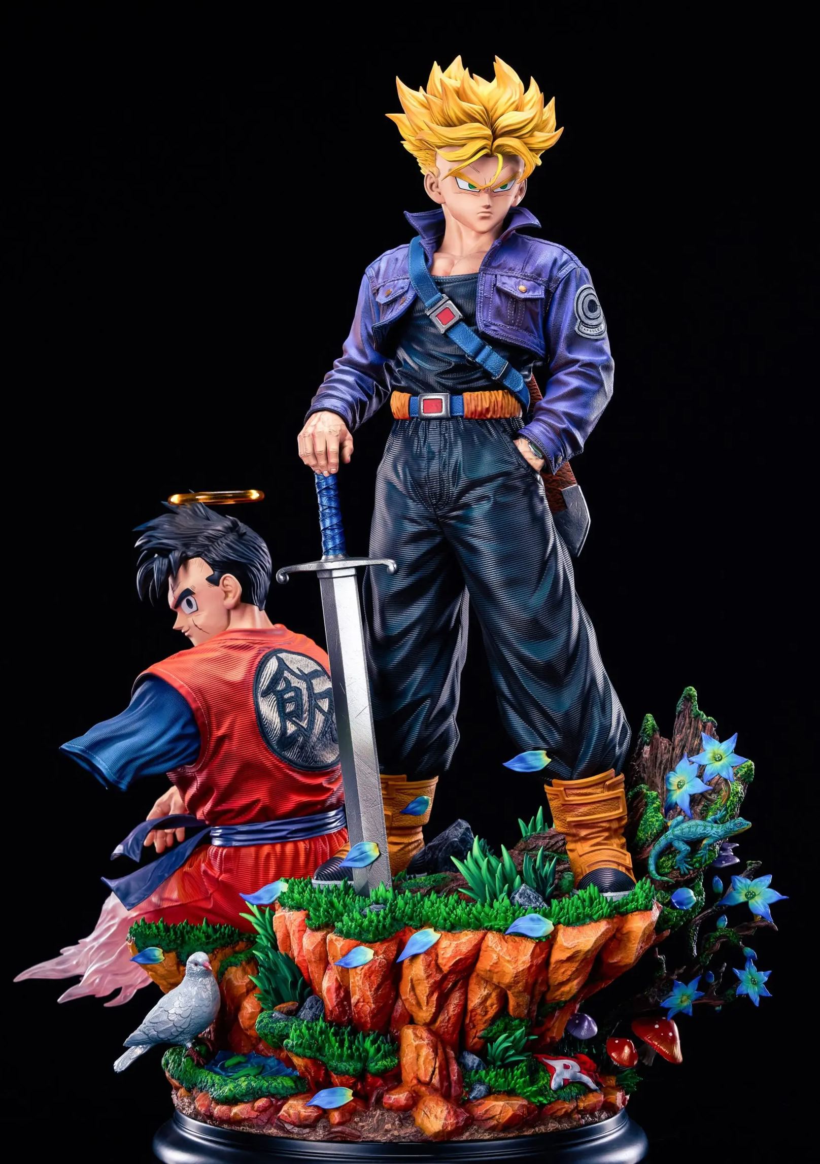 KD Collectibles - Dragon Ball Trunks X Gohan Statue