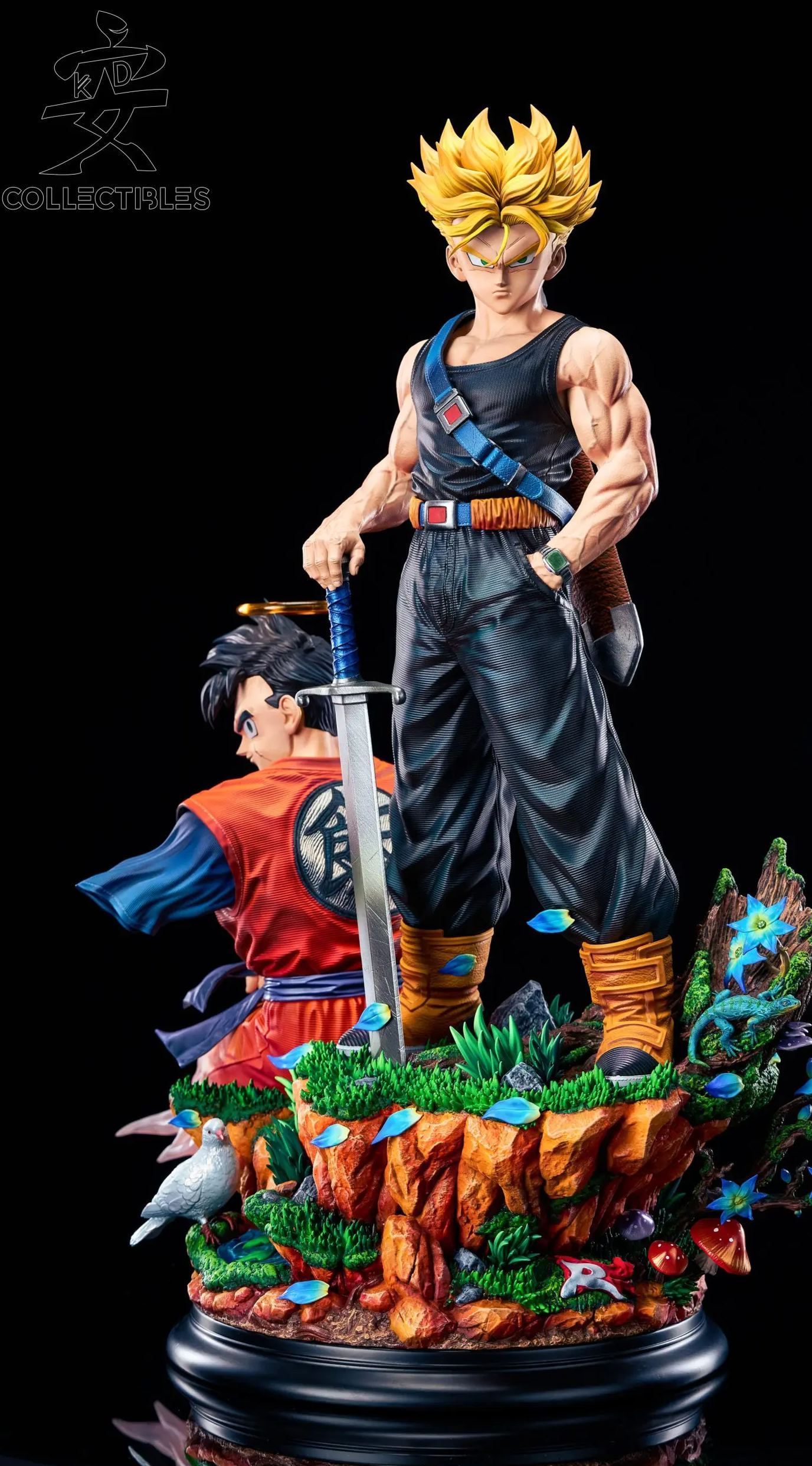 KD Collectibles - Dragon Ball Trunks X Gohan Statue
