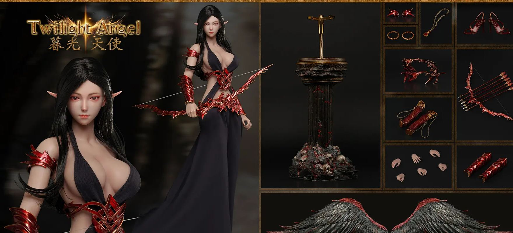 TBLeague - Twilight Angel - 1/6 Scale Action Figure PL2025-233B  (Licensed)