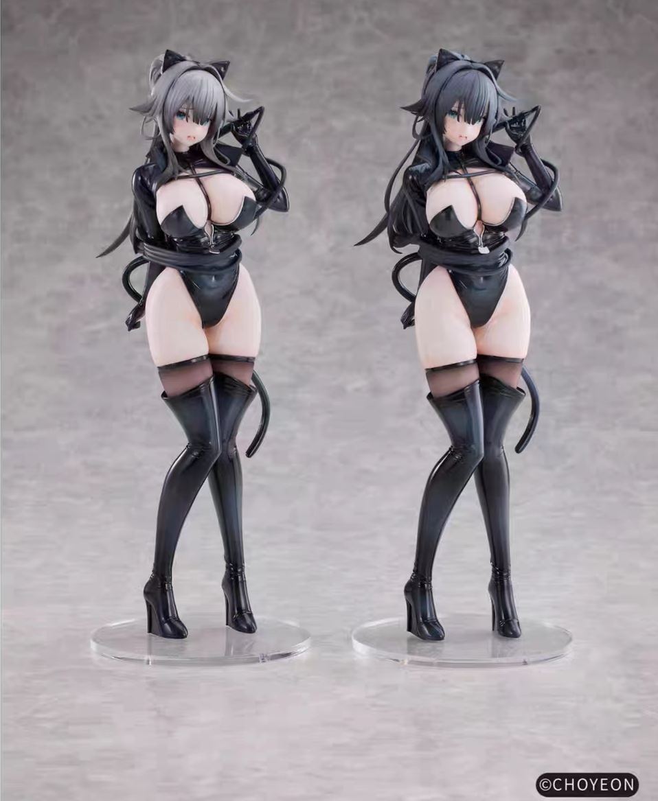 ENSOUTOYS X Pink Rouge - Cat Woman Happy-chan 1/6 Figure (Licensed)Statue 