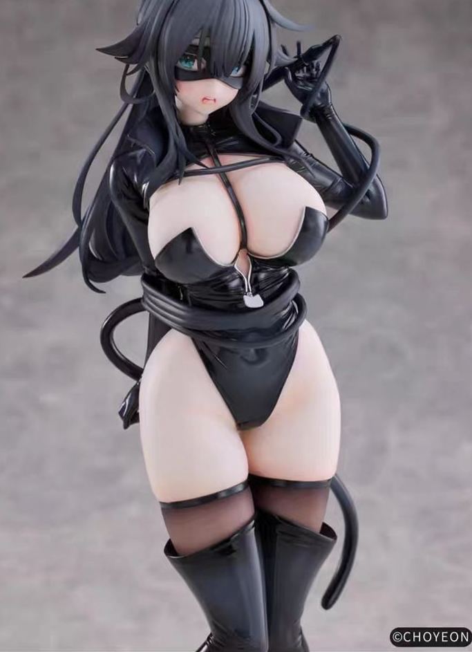 ENSOUTOYS X Pink Rouge - Cat Woman Happy-chan 1/6 Figure (Licensed)Statue 