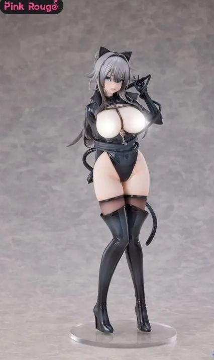 ENSOUTOYS X Pink Rouge - Cat Woman Happy-chan 1/6 Figure (Licensed)Statue 