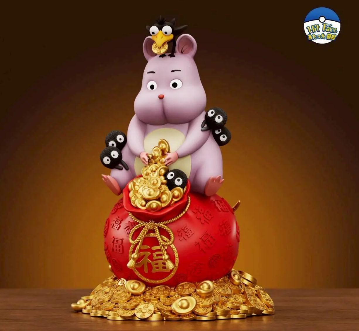 Hit Face Studio - Spirited Away Lucky Bag Boh Statue 