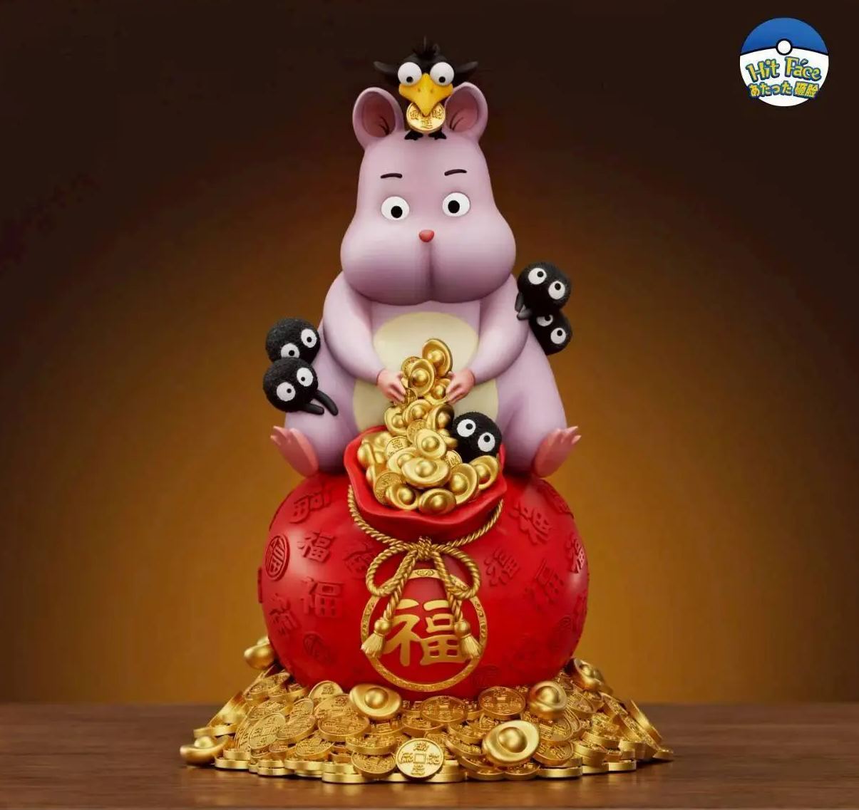 Hit Face Studio - Spirited Away Lucky Bag Boh Statue 