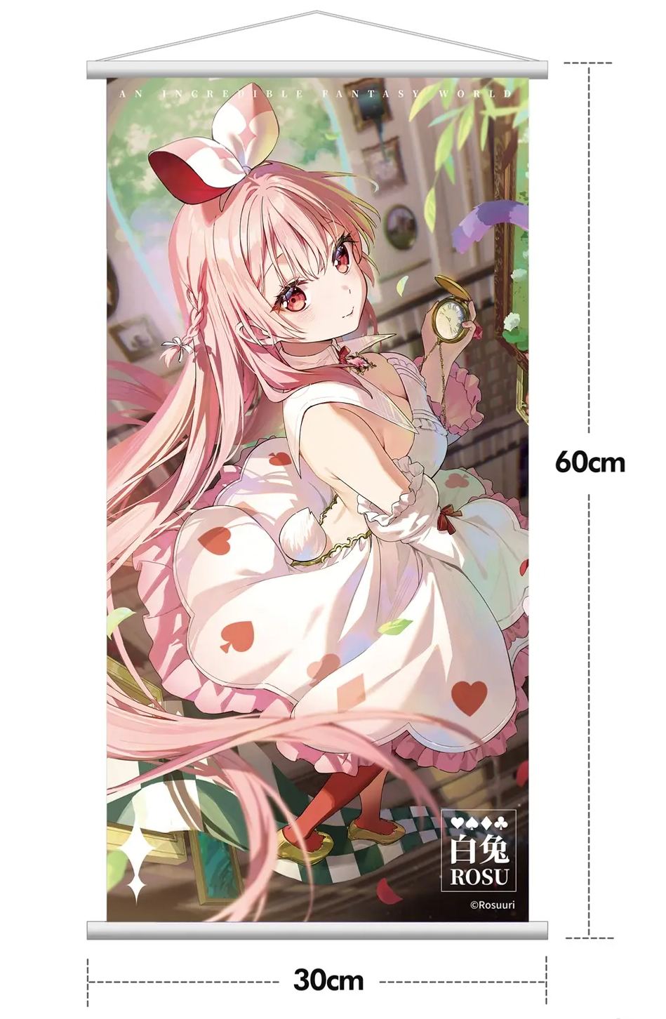 Hobby Sakura - White Rabbit Rosu Wonderland Ver. 1/7 Figure (Licensed)Statue 