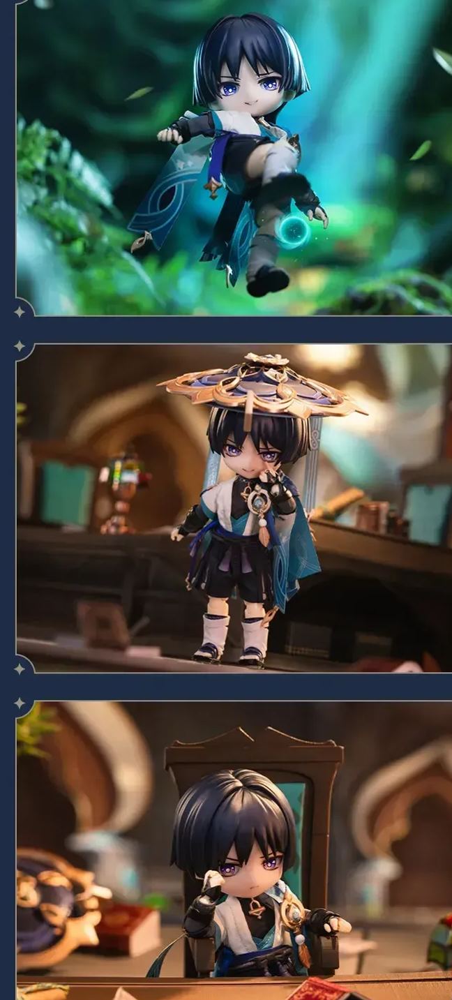 miHoyo - Genshin Impact: Wanderer Action Figure (Licensed)