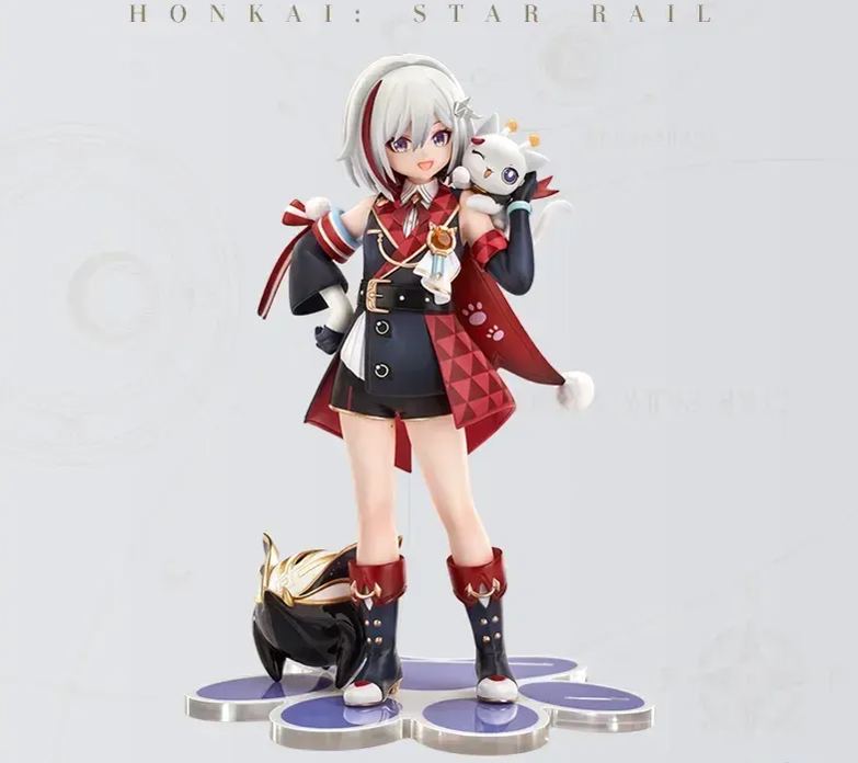 miHoYo X RIBOSE - Rise Up+ Honkai: Star Rail Little Cat Series Numby Topaz (Licensed)Statue 