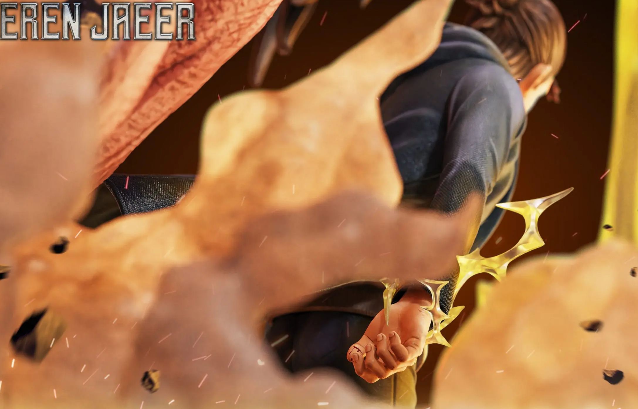 Void Studio - Attack on Titan The Nine Titans Resonance Series First Wave: Eren vs. Pieck Statue 