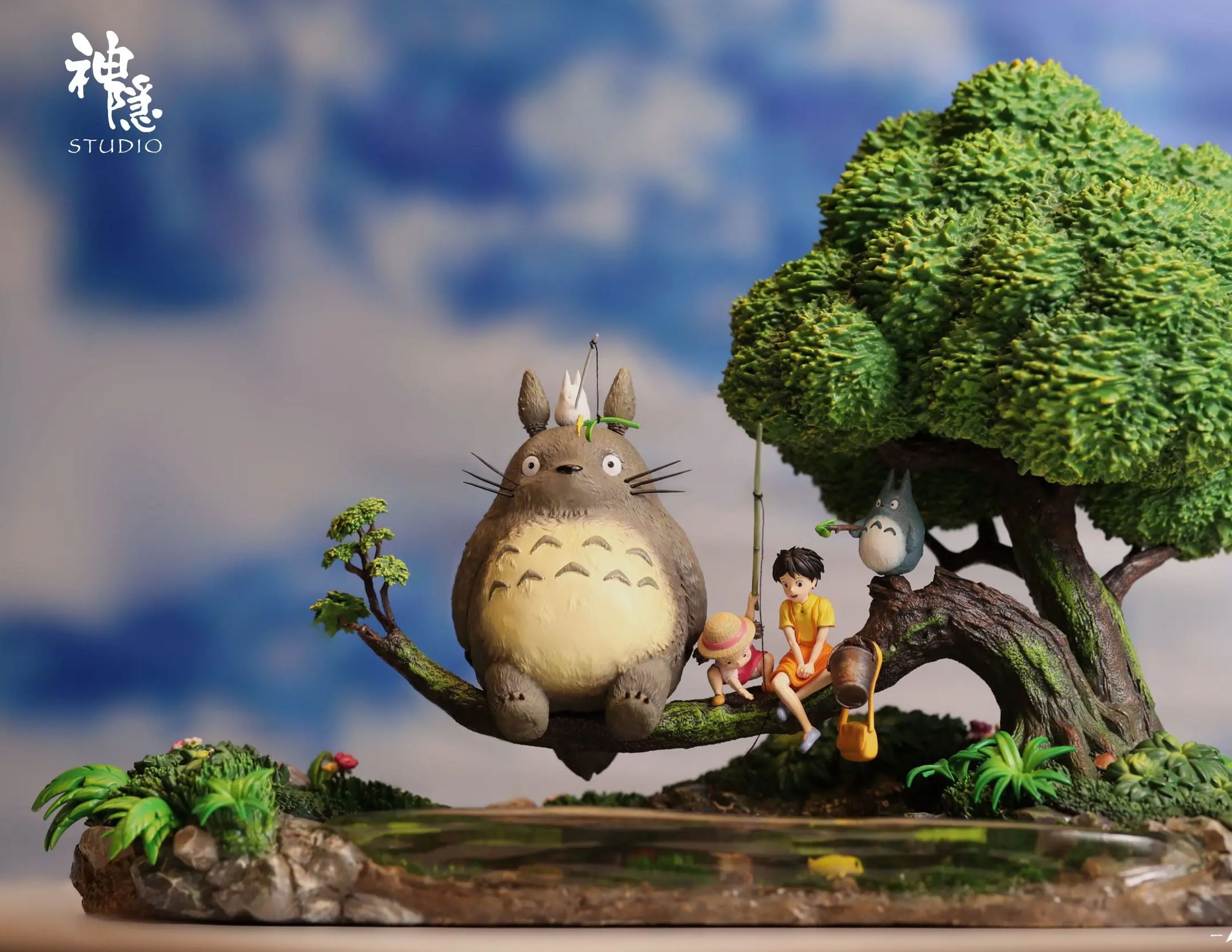 Shen Yin Studio - My Neighbor Totoro The cozy moments of midsummer Statue 