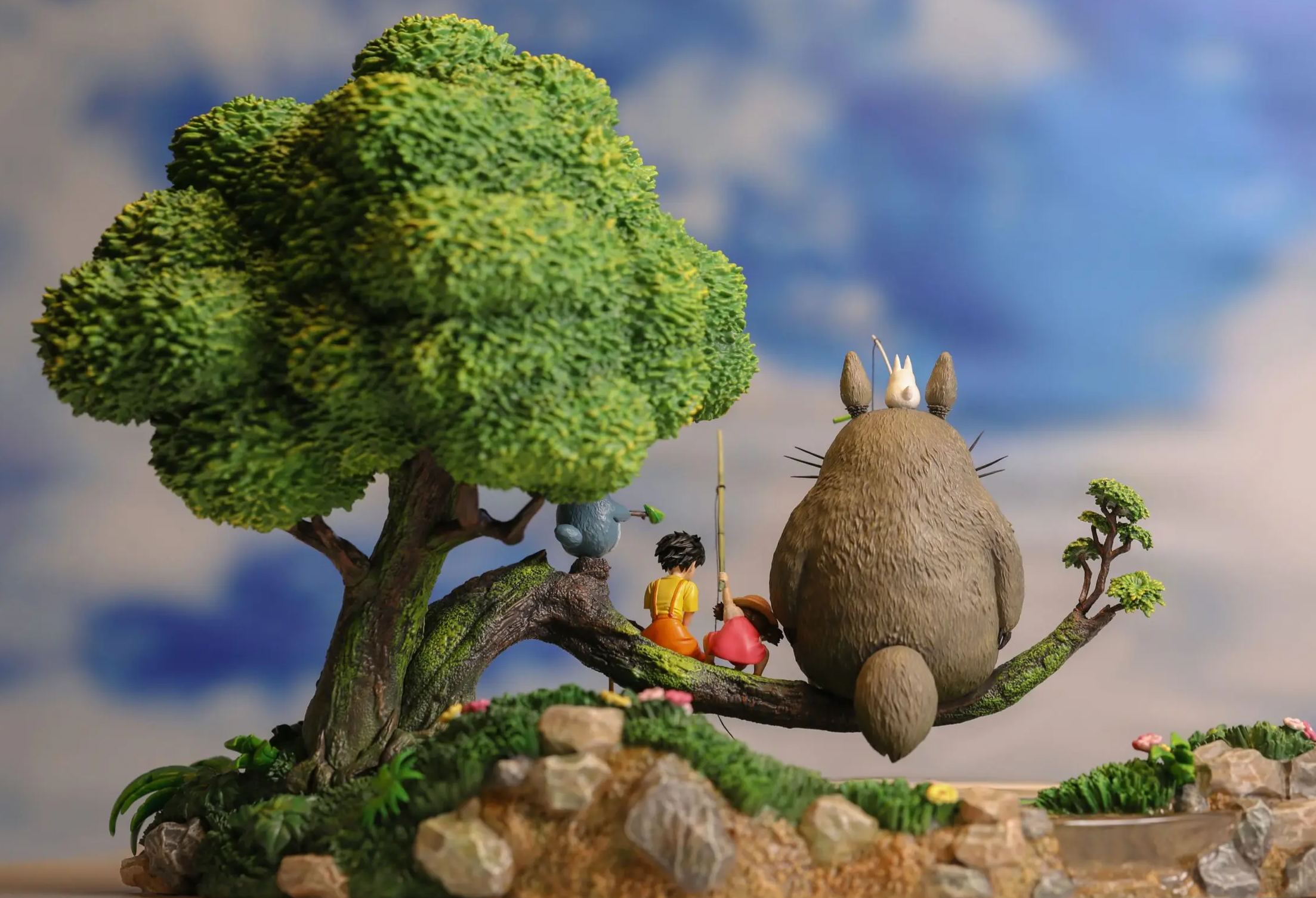 Shen Yin Studio - My Neighbor Totoro The cozy moments of midsummer Statue 