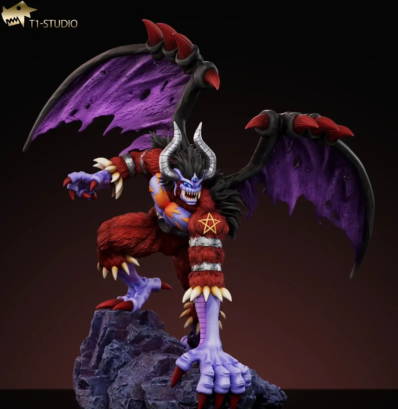 T1 Studio - Demon Digimon Statue 