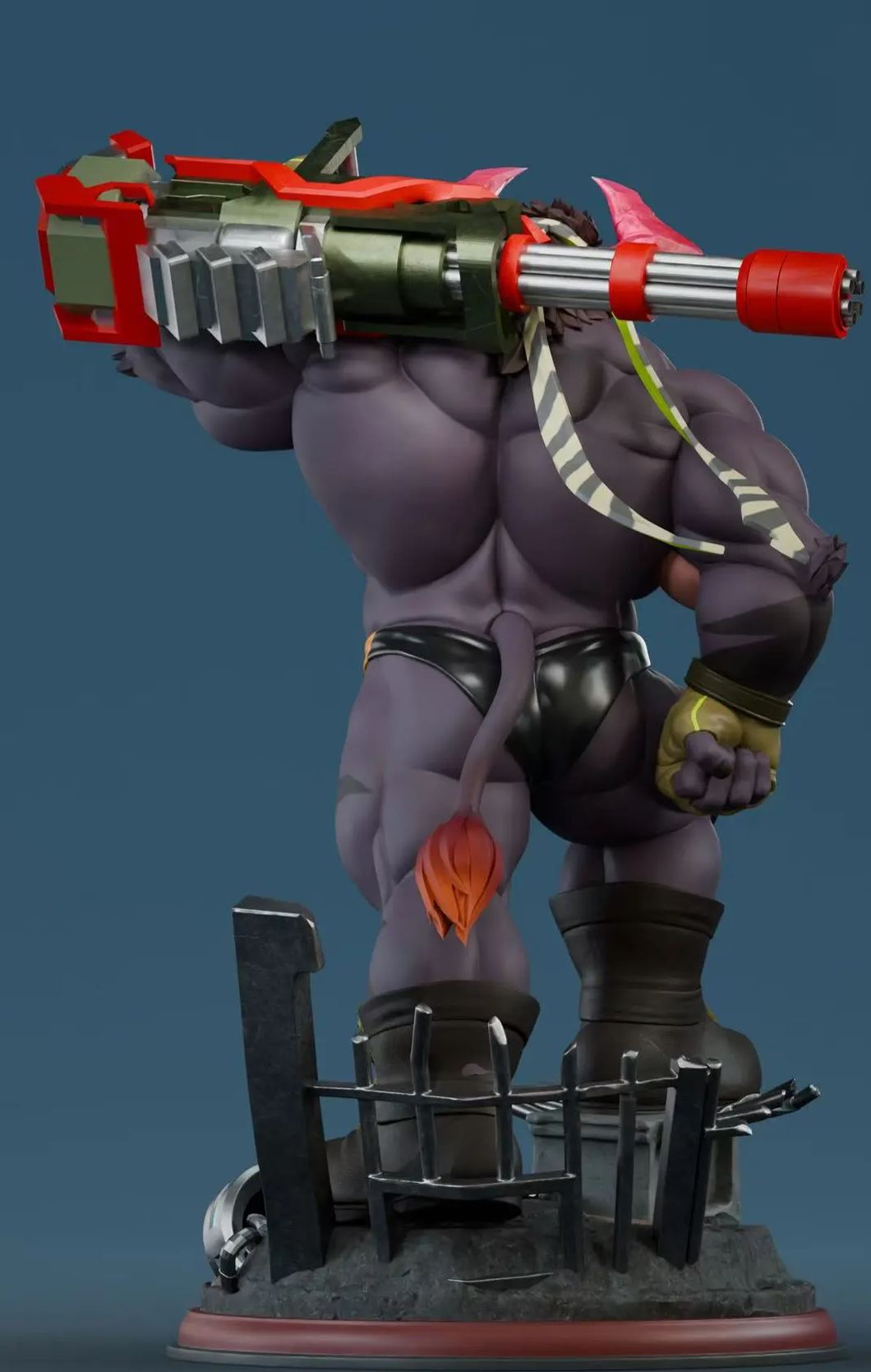 Devil Studio - Vorusuarts Original Art: Obsidius 1/5 Statue (Licensed)