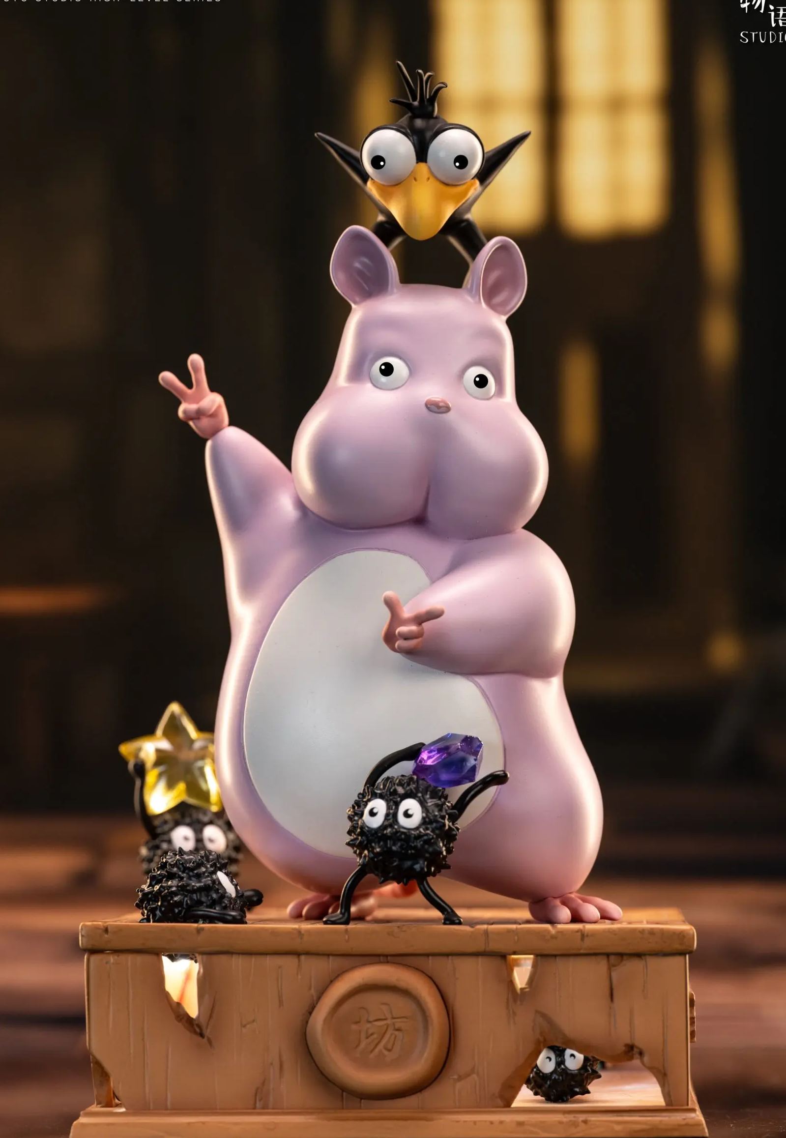 Wu Yu Studio - Dancing Boh Spirited Away Statue 