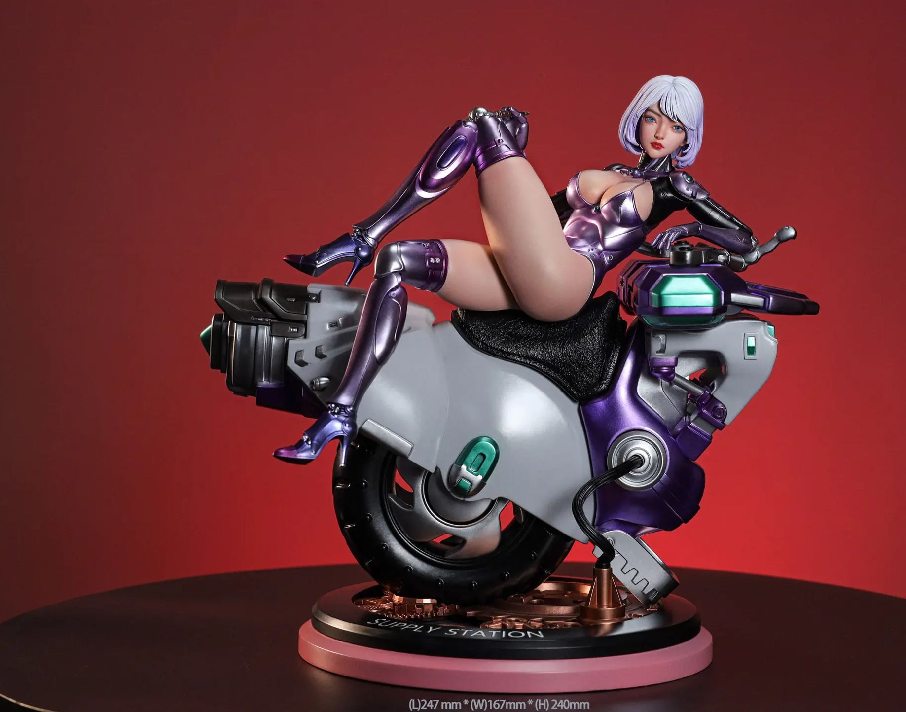 Tking Studio - Lucy GK White Model Cyberpunk: Edgerunners Statue 