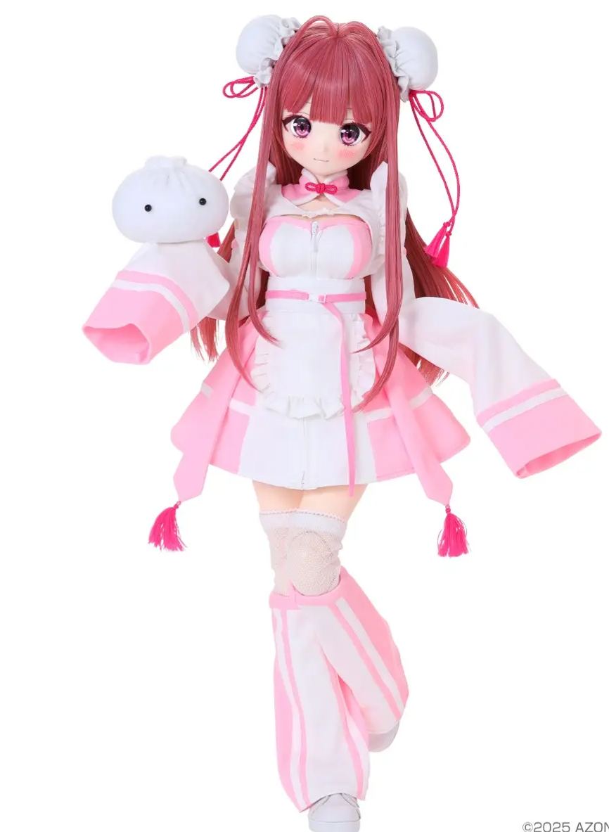 AZONE Studio - AOD529-KAB X KLP Poe-Poe × Alice Collection Petite Tao-Tao Chinese Bun Girl! Statue (Licensed)