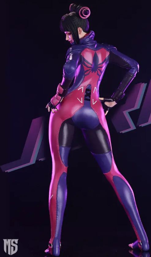 STAR MAN Studio - 1/6 Juri Action Figure MS-016 Street Fighter Statue 