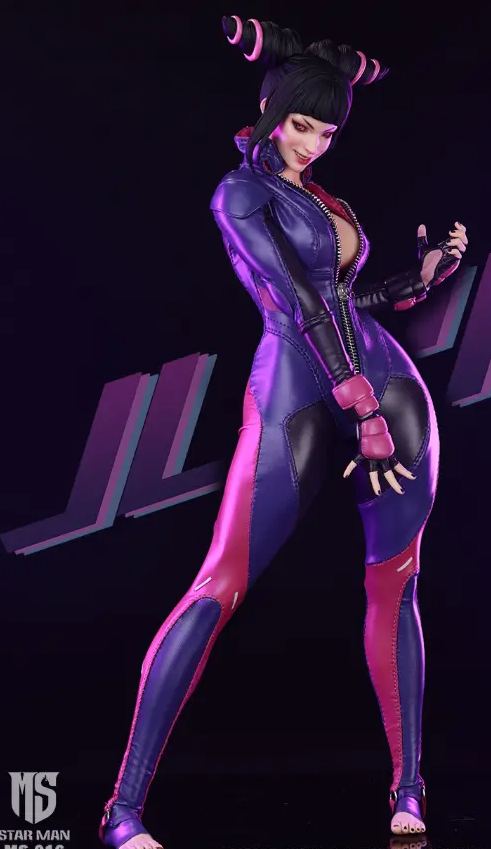 STAR MAN Studio - 1/6 Juri Action Figure MS-016 Street Fighter Statue 