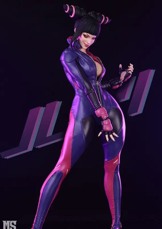 STAR MAN Studio - 1/6 Juri Action Figure MS-016 Street Fighter Statue 