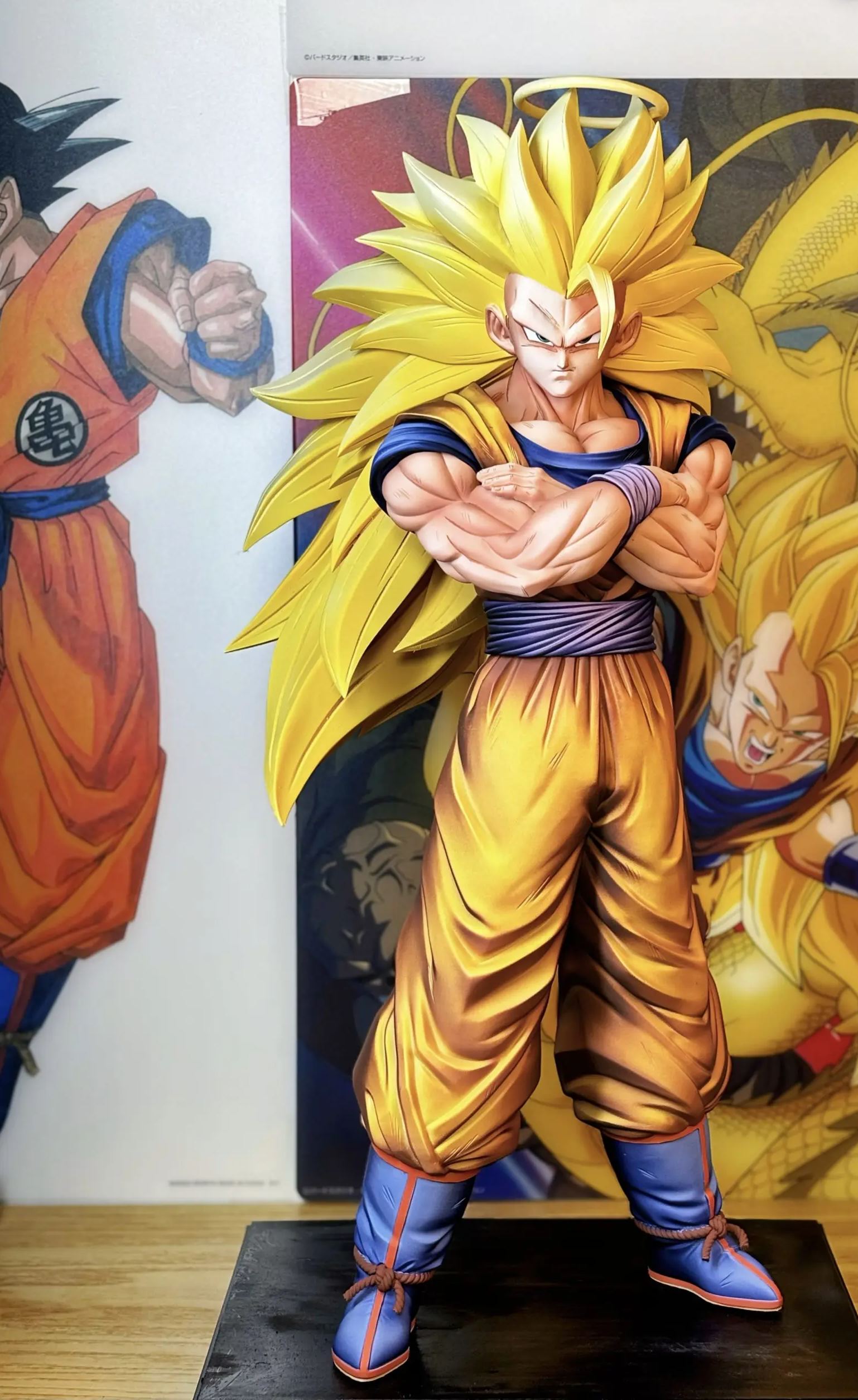 WDF Studio - Super Saiyan 3 Goku Dragon Ball Statue 