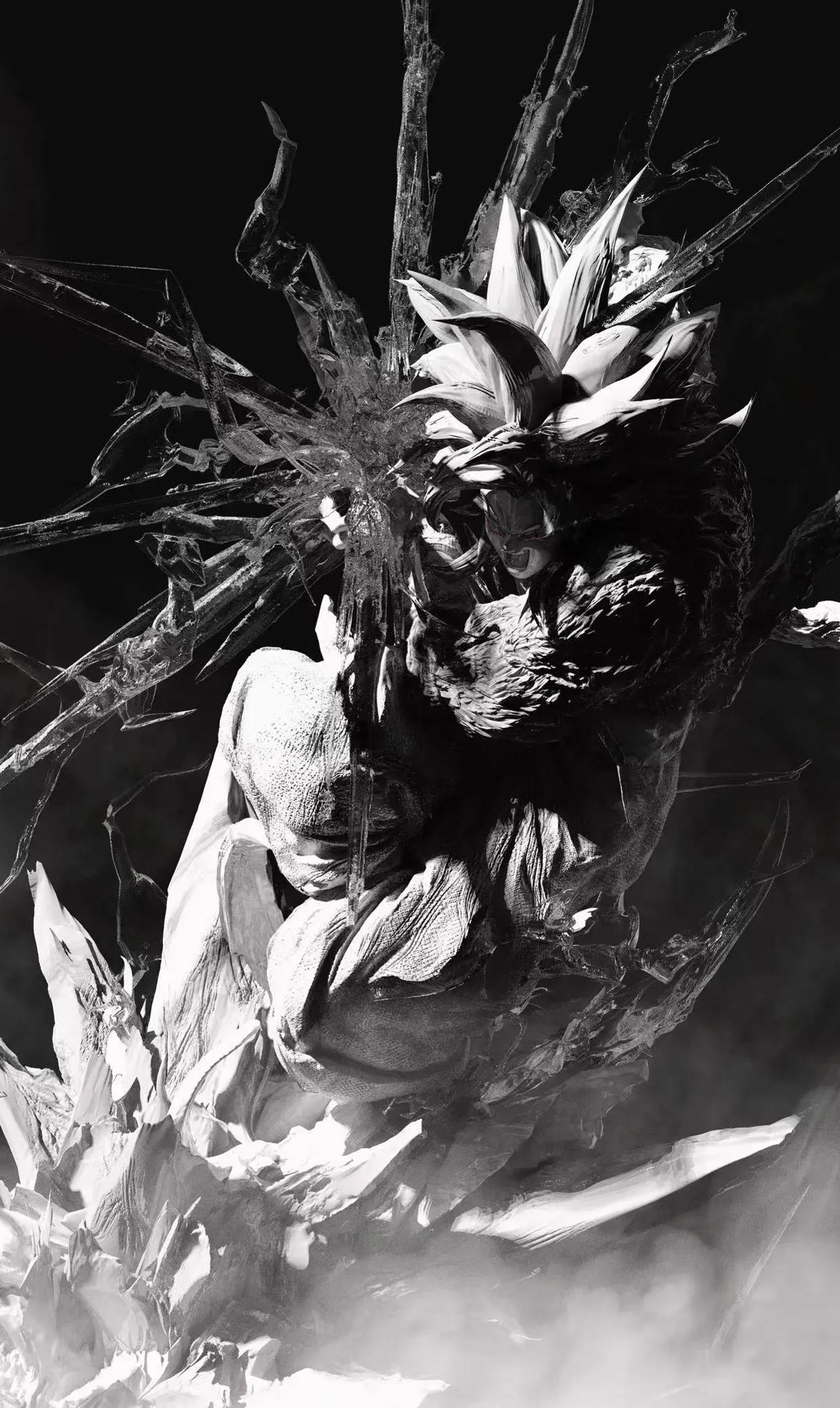 Iron Curtain Studio - Son Goku Dragon Ball Statue 