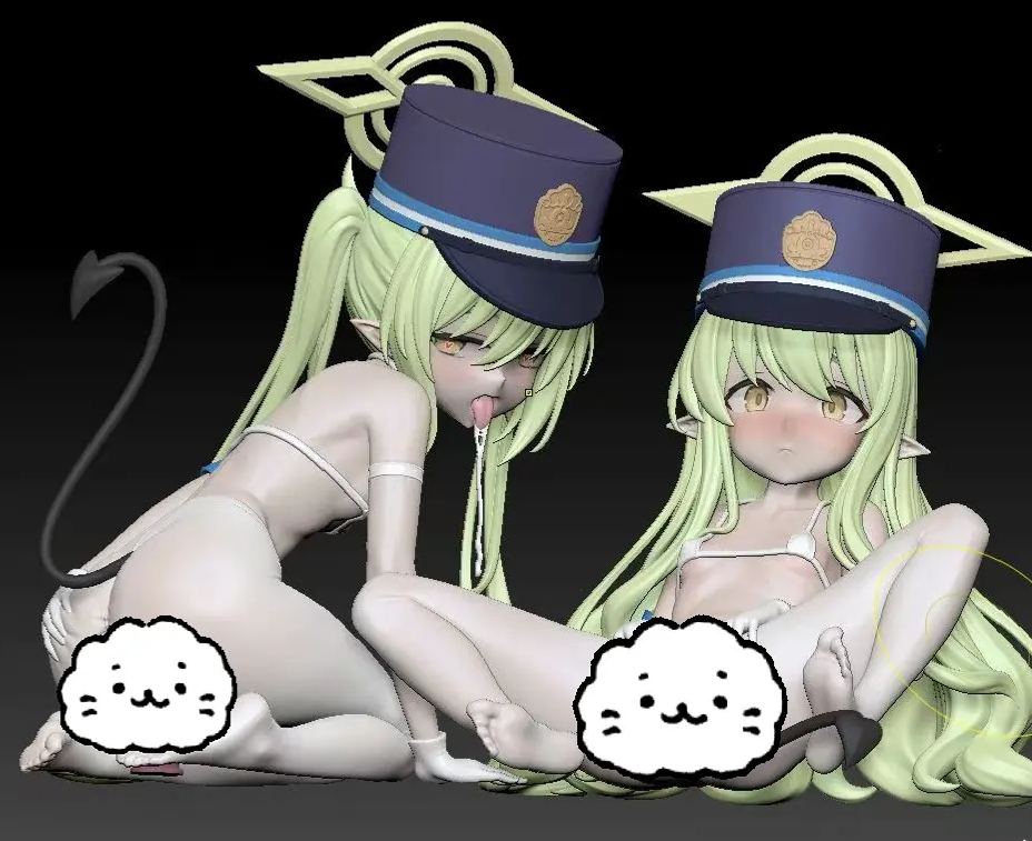 ZTR Studio - Tachibana Nozomi & Tachibana Hikari Blue Archive Statue 