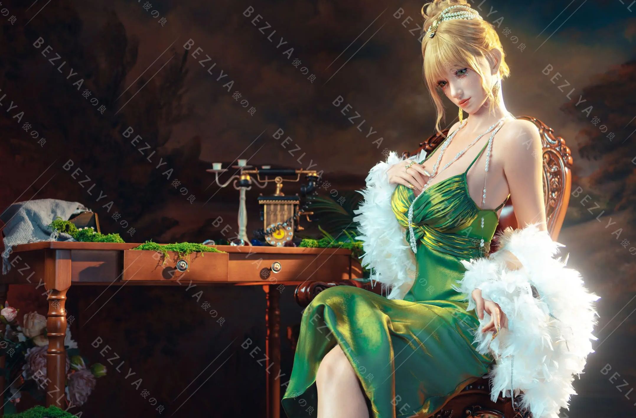 Bezlya - Baizhi ULTRA Makeup 1/1 Scale Silicone Doll (Licensed)Statue 