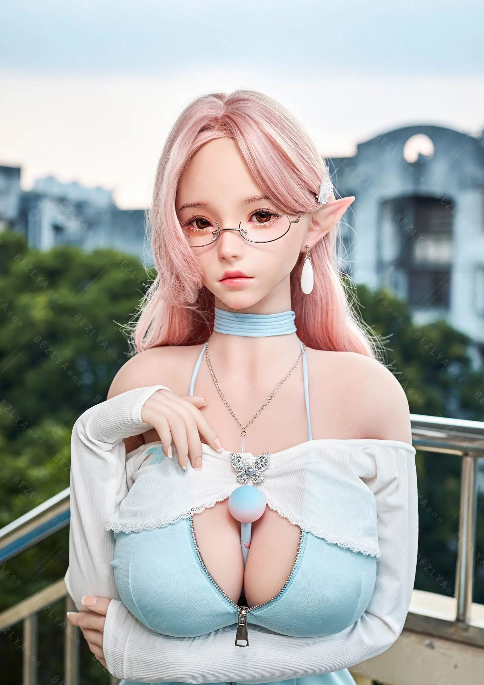 Bezlya - Kalia No.3 Makeup 1/1 Scale Silicone Doll (Licensed) Statue 