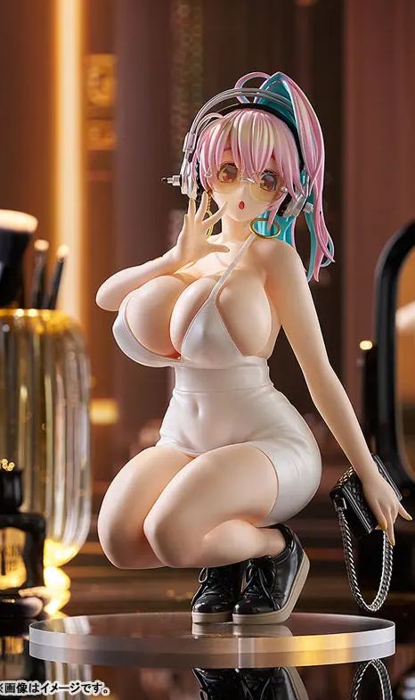 GSC - POP UP PARADE Super Sonico 15th Mini Dress Ver. L size Complete Figure (Licensed)Statue 