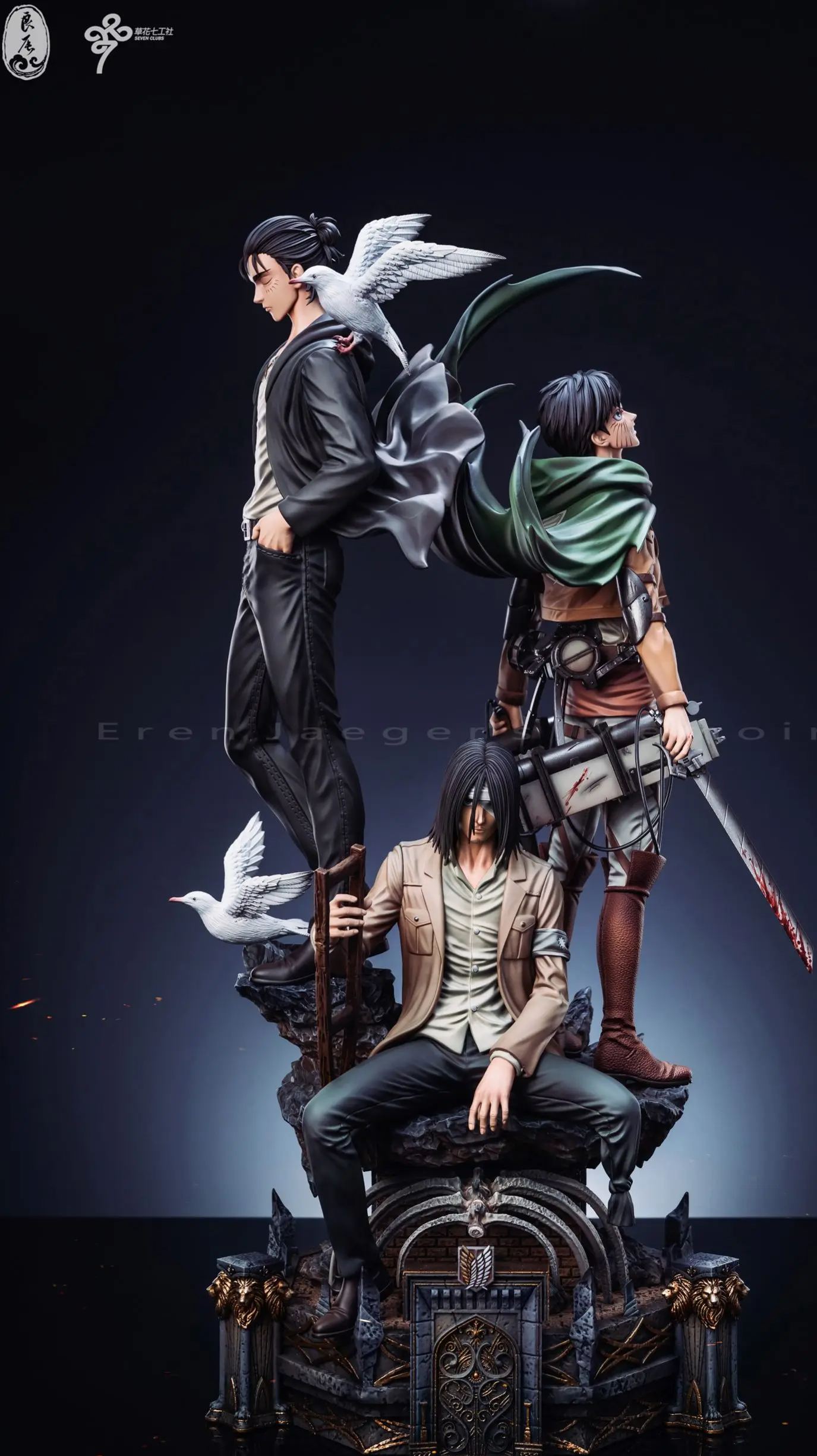 LC Studio - Attack on Titan Memories of Eren Statue 