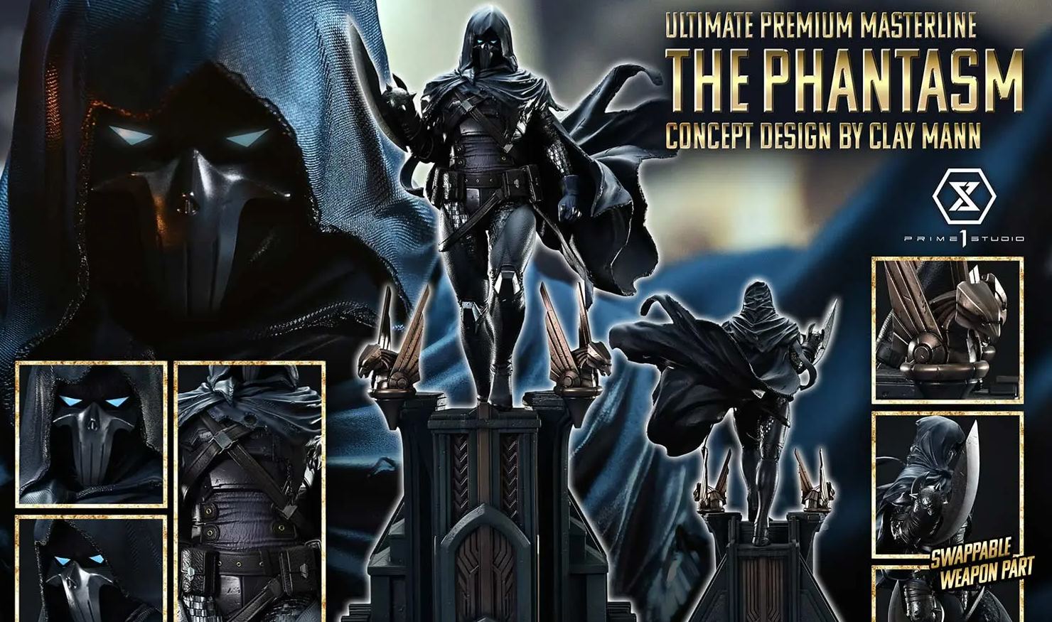 Prime 1 Studio - Ultimate Premium Masterline Batman (Comics) The Phantasm (Concept Design by CLAY MANN) UPMDC-12 UPMDC-12S (Licensed)Statue 