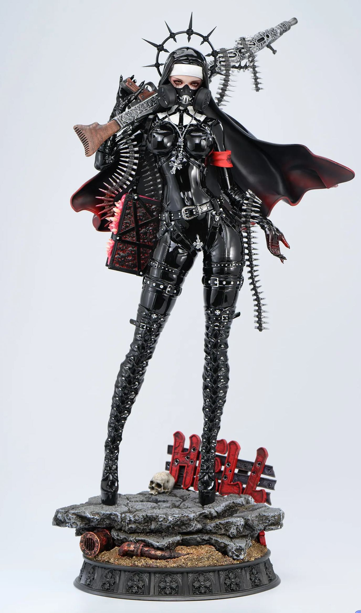 UMBAR LOTUS Studio - "Bullet-hexe" Magdalena 1/4 Statue (Licensed)Statue 