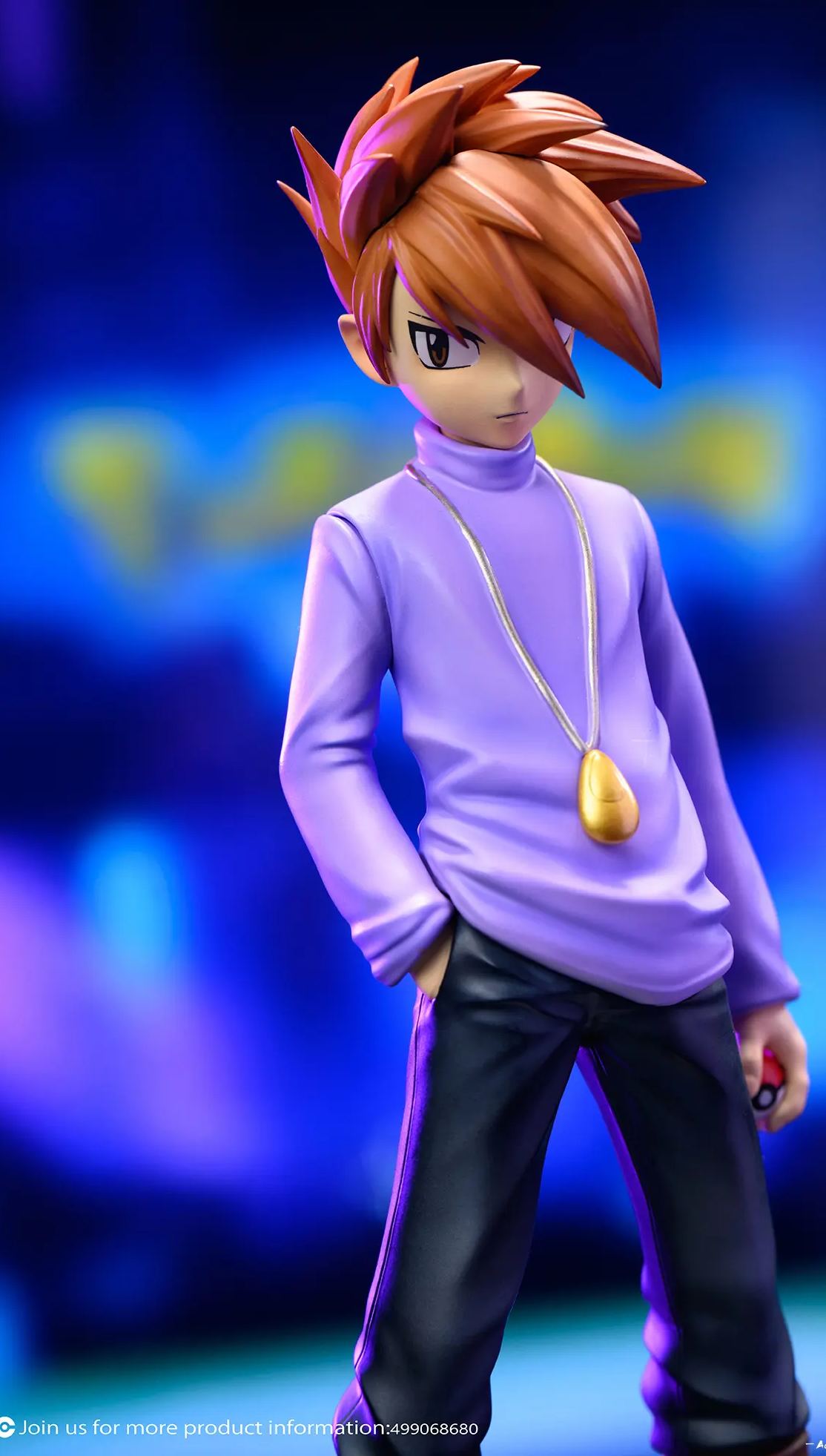 V3fanart Studio - Blue Oak Pokemon Statue 