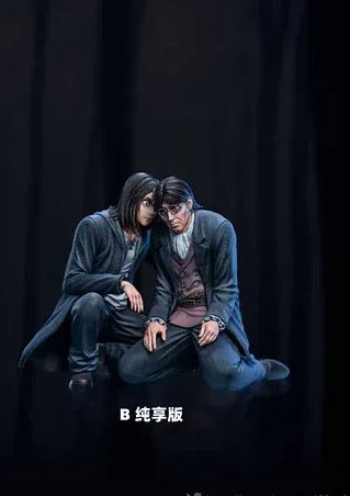 POP.ART Studio - Eren Jaeger & Grisha Jaeger Attack on Titan 1/6  Statue 