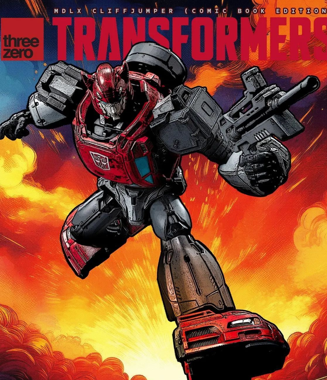 Threezero - Transformers MDLX Cliffjumper (Comic Book Edition) 3Z08730W0 (Licensed) 